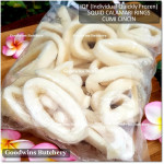 Calamari SQUID TUBE cumi tabung IQF (Individual Quickly Frozen) price/pack 1kg 6-8pcs